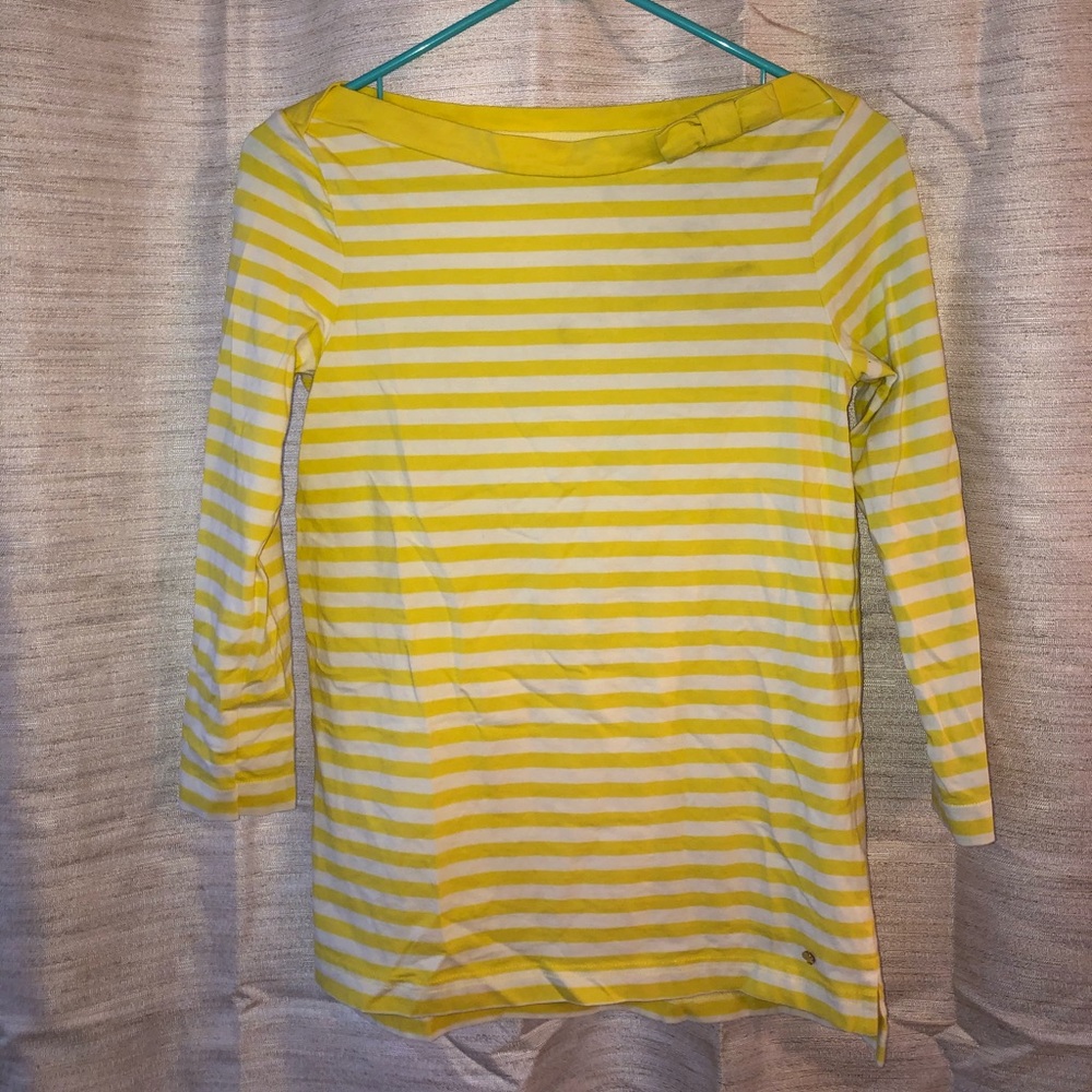 KATE SPADE yellow top